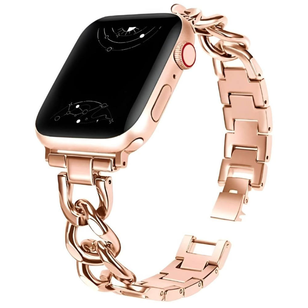 Nomen Denim-Ketten Armband