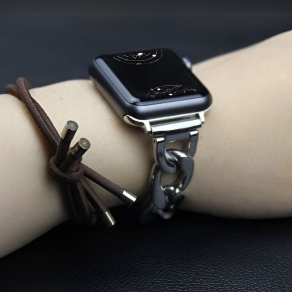 Nomen Denim-Ketten Armband