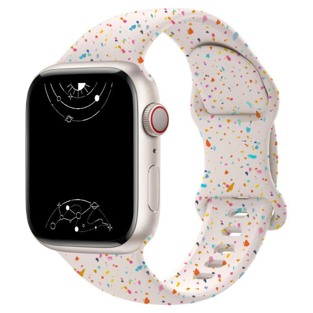 Picea Gedrucktes Sport Armband aus Silikon