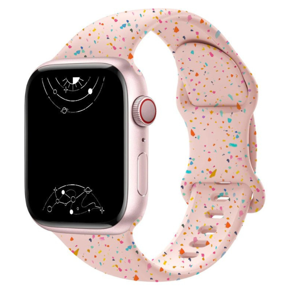 Picea Gedrucktes Sport Armband aus Silikon