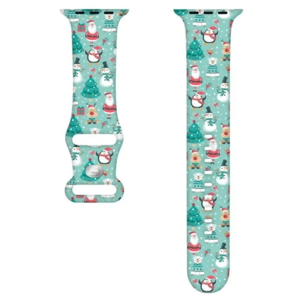 Niveus Festliches Weihnachts Silikon Armband