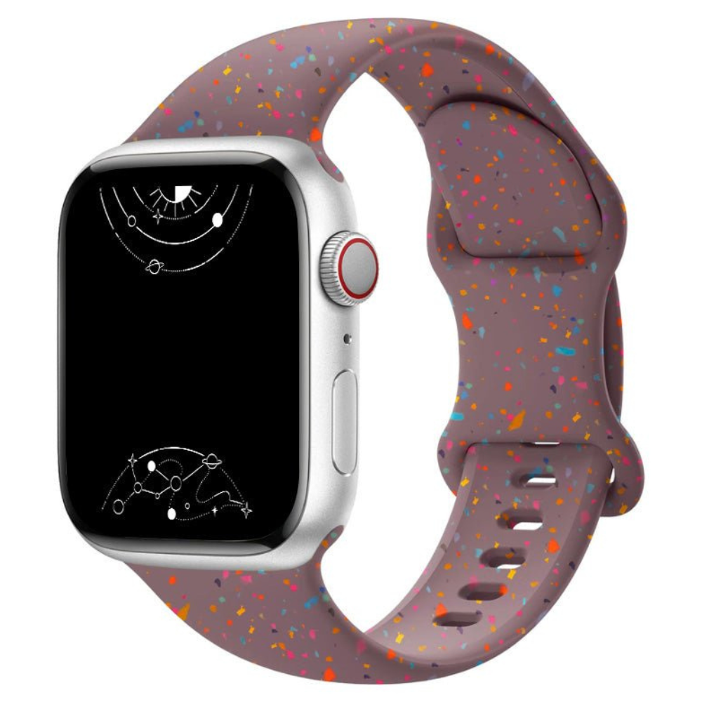 Picea Gedrucktes Sport Armband aus Silikon