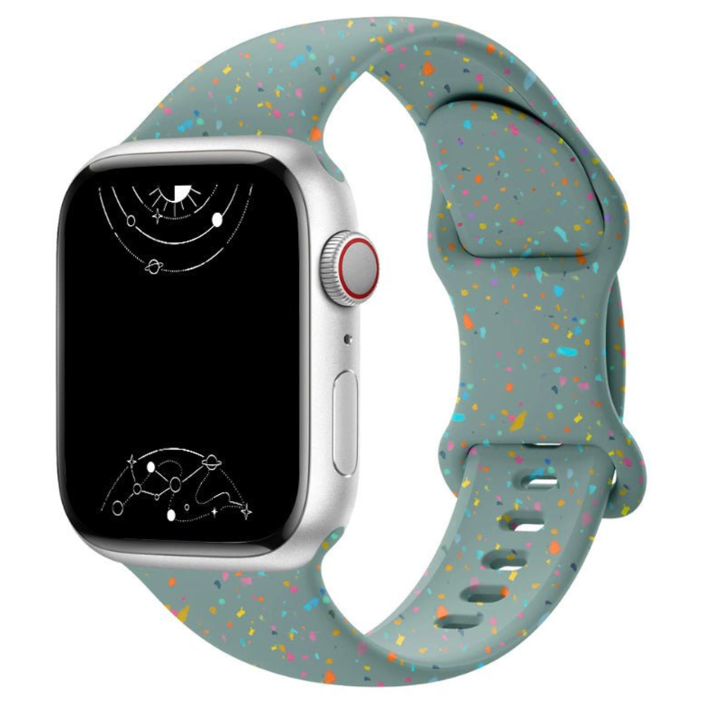 Picea Gedrucktes Sport Armband aus Silikon