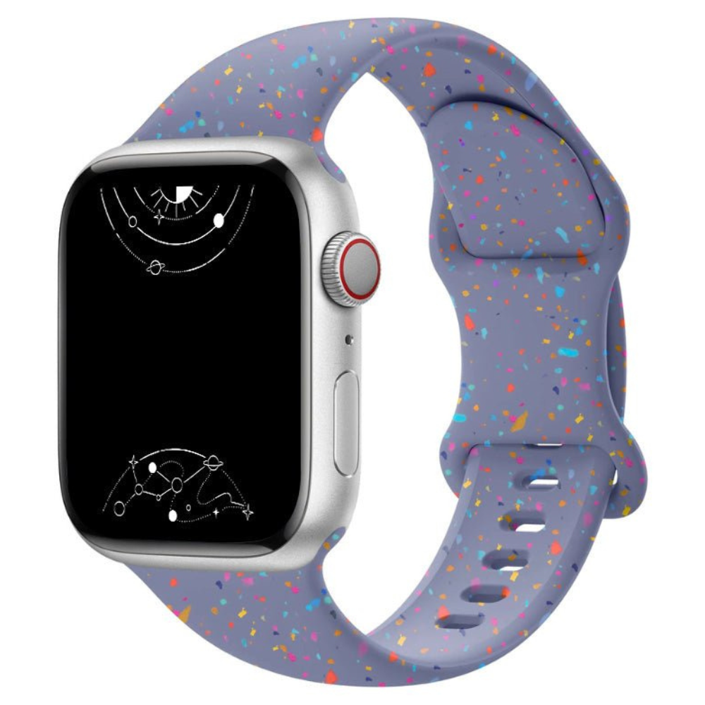 Picea Gedrucktes Sport Armband aus Silikon