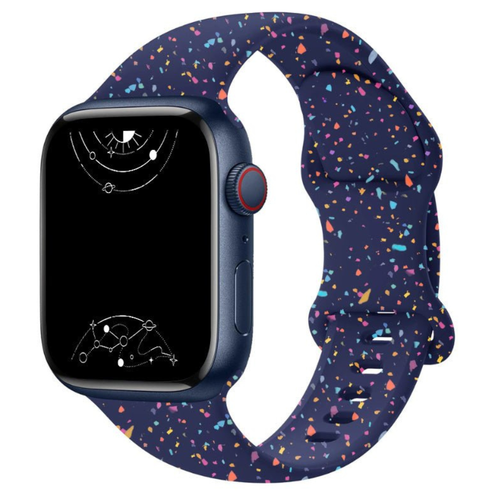 Picea Gedrucktes Sport Armband aus Silikon