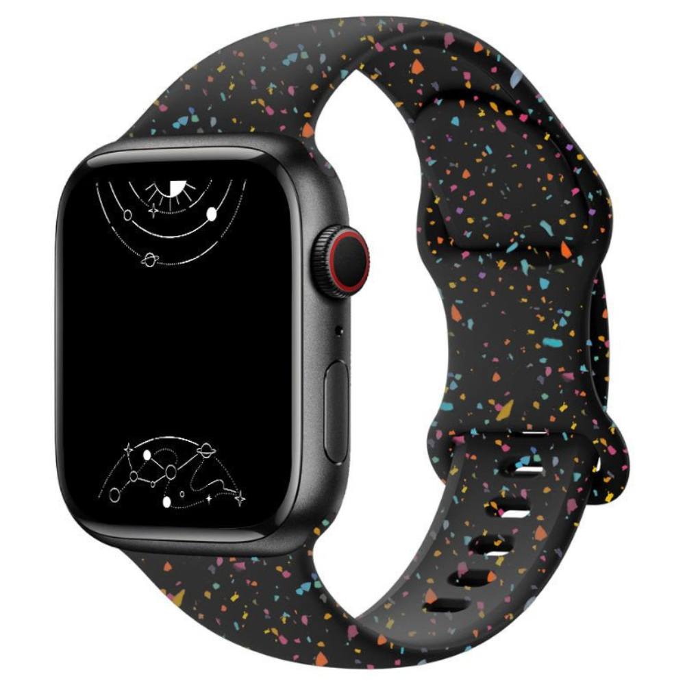 Picea Gedrucktes Sport Armband aus Silikon