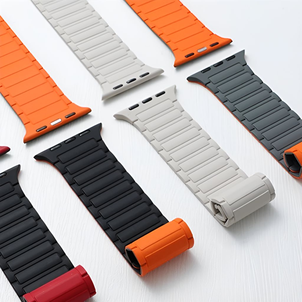 Avoco Magnetisches Silikon Armband