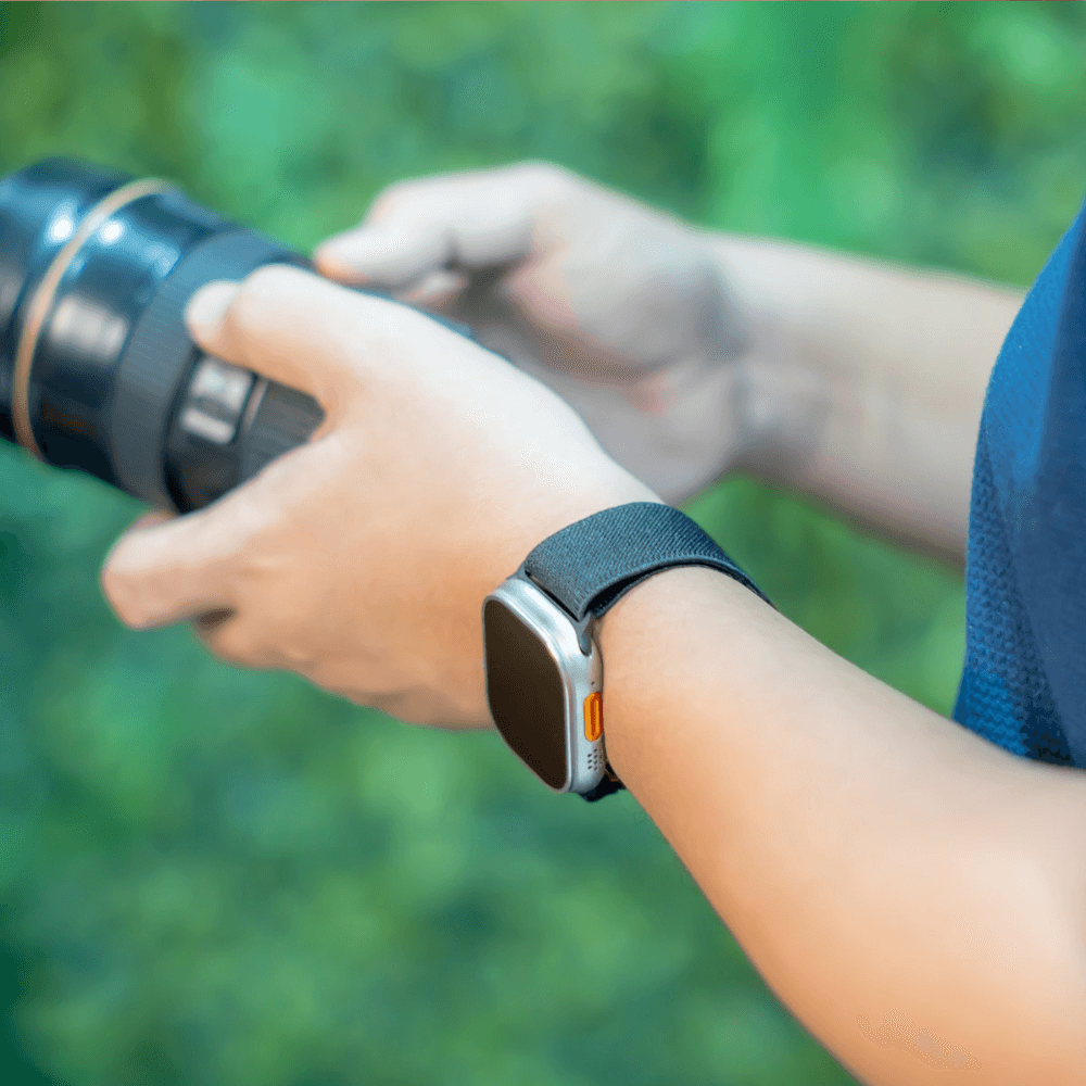 Hora Magnetisches Nylon-Schlaufen Armband