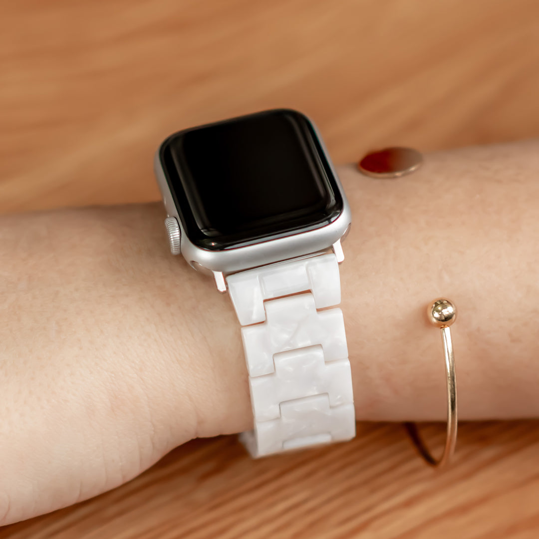 Echo Kunstharz-Metall Armband