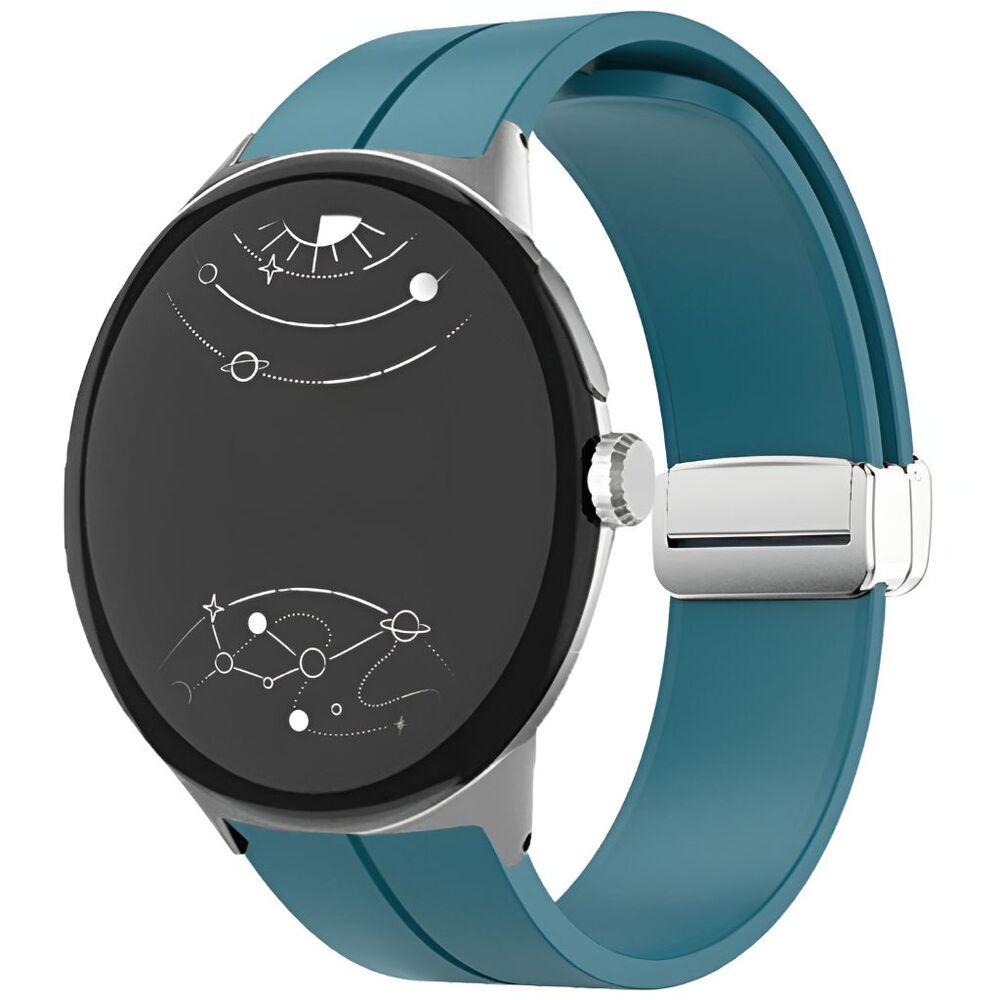 Nemoris Magnetisches Silikon-Sport Armband für Google Pixel Watch