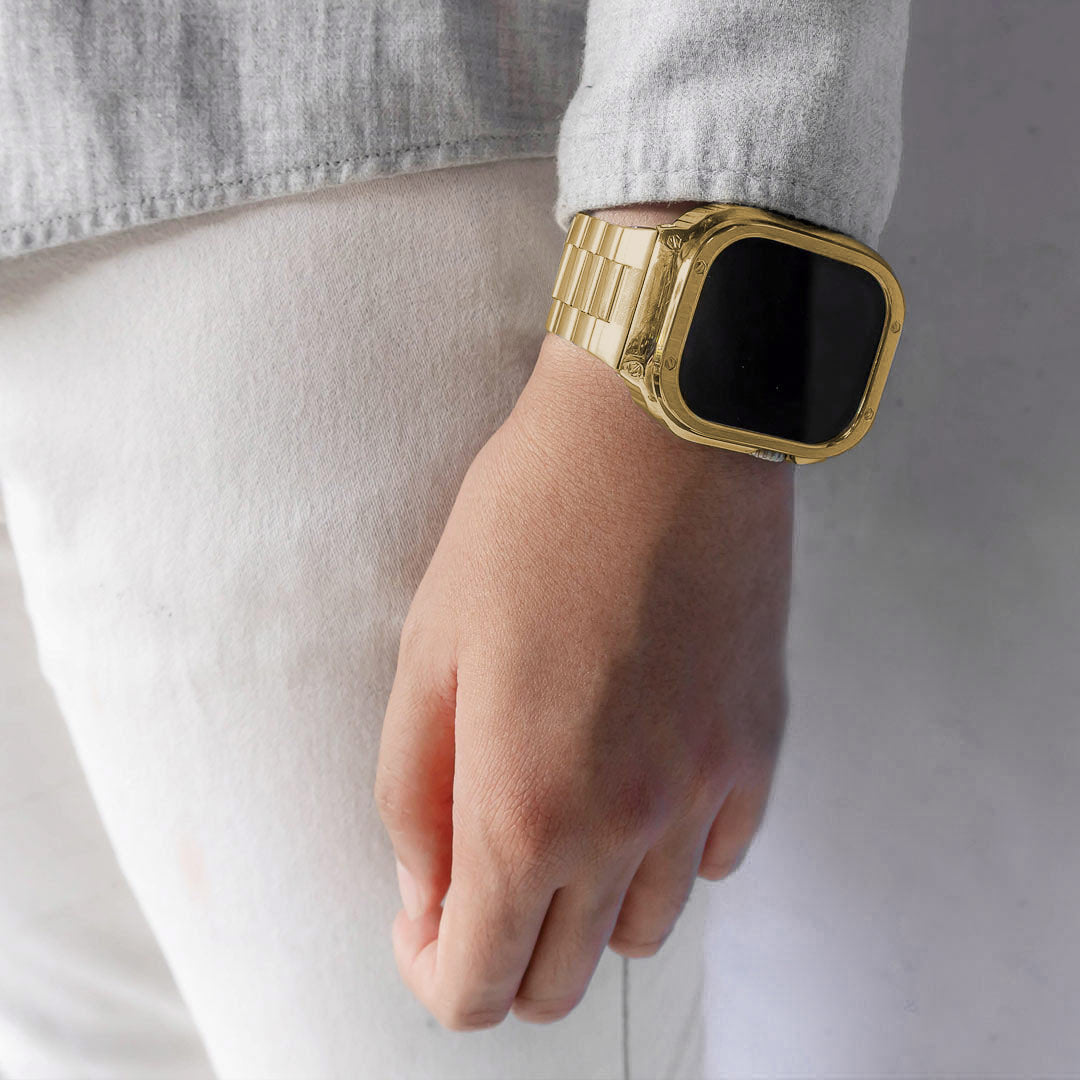 Alma Edelstahl Armband + Gehäuse