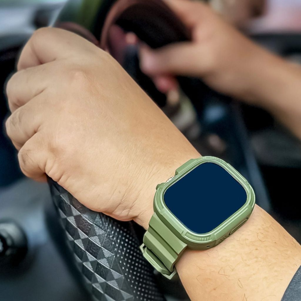 Primus Robustes Silikon Armband + Gehäuse