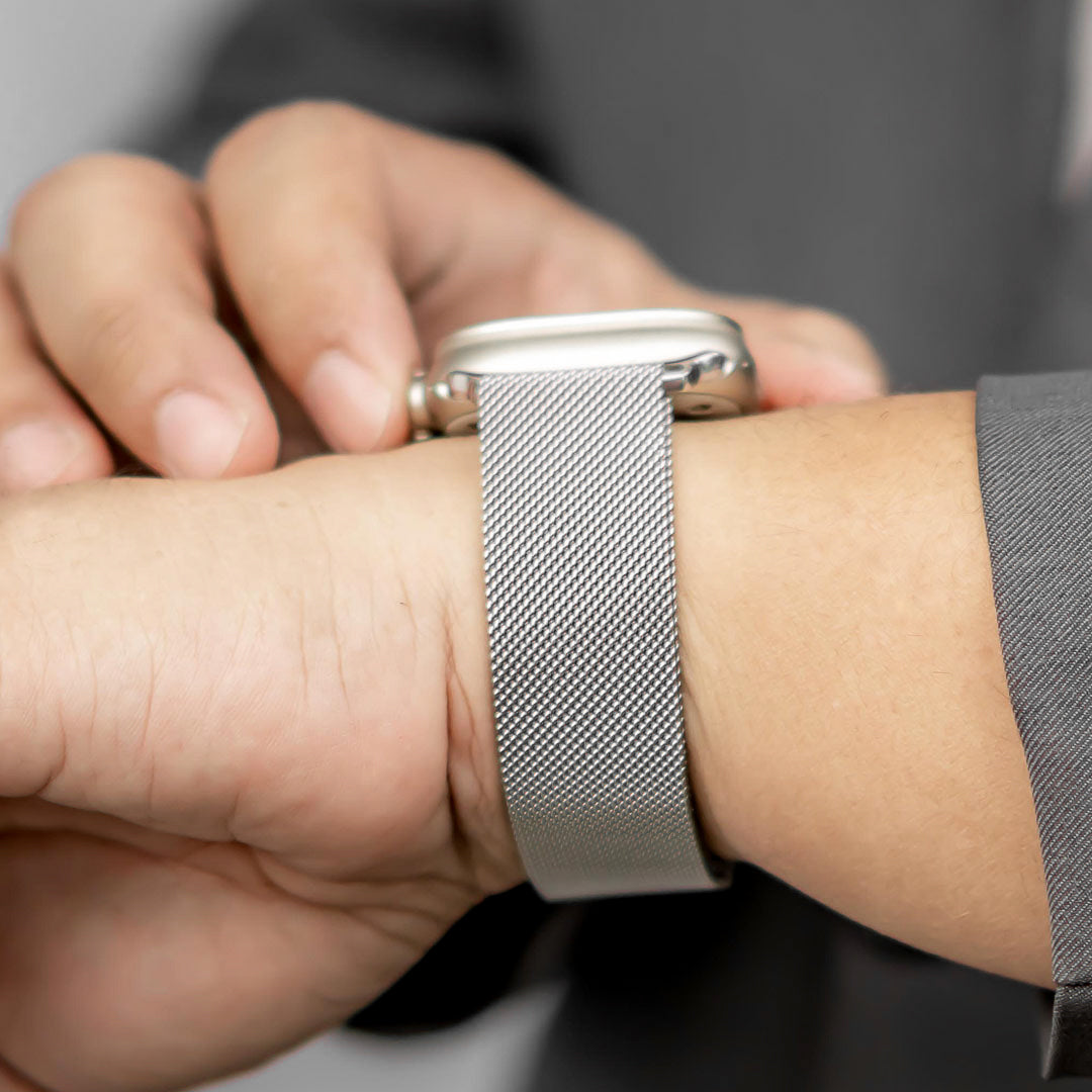 Gelu Magnetisches Milanese-Schleifen Armband