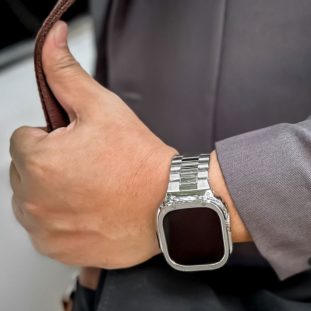 Alma Edelstahl Armband + Gehäuse