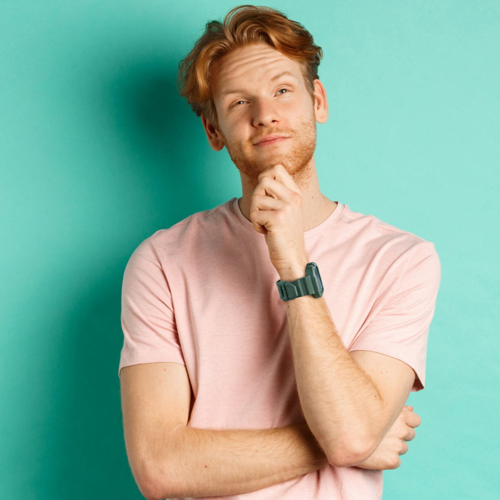 Primus Robustes Silikon Armband + Gehäuse