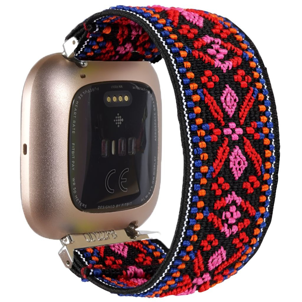 Ostium Bohemia Elastische Nylon Fitbit Versa Armband