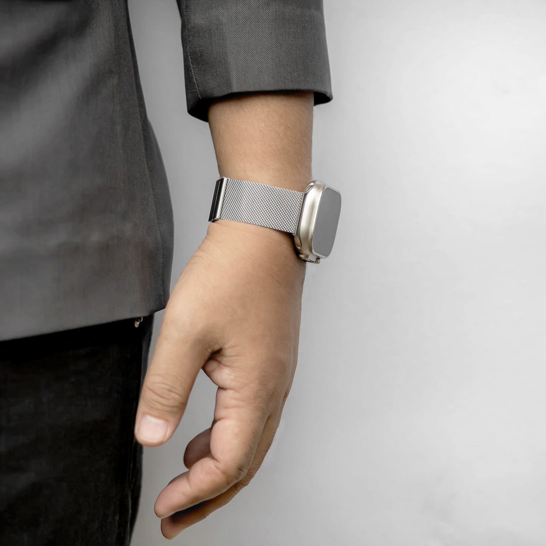 Gelu Magnetisches Milanese-Schleifen Armband