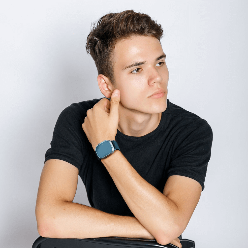 Hora Magnetisches Nylon-Schlaufen Armband