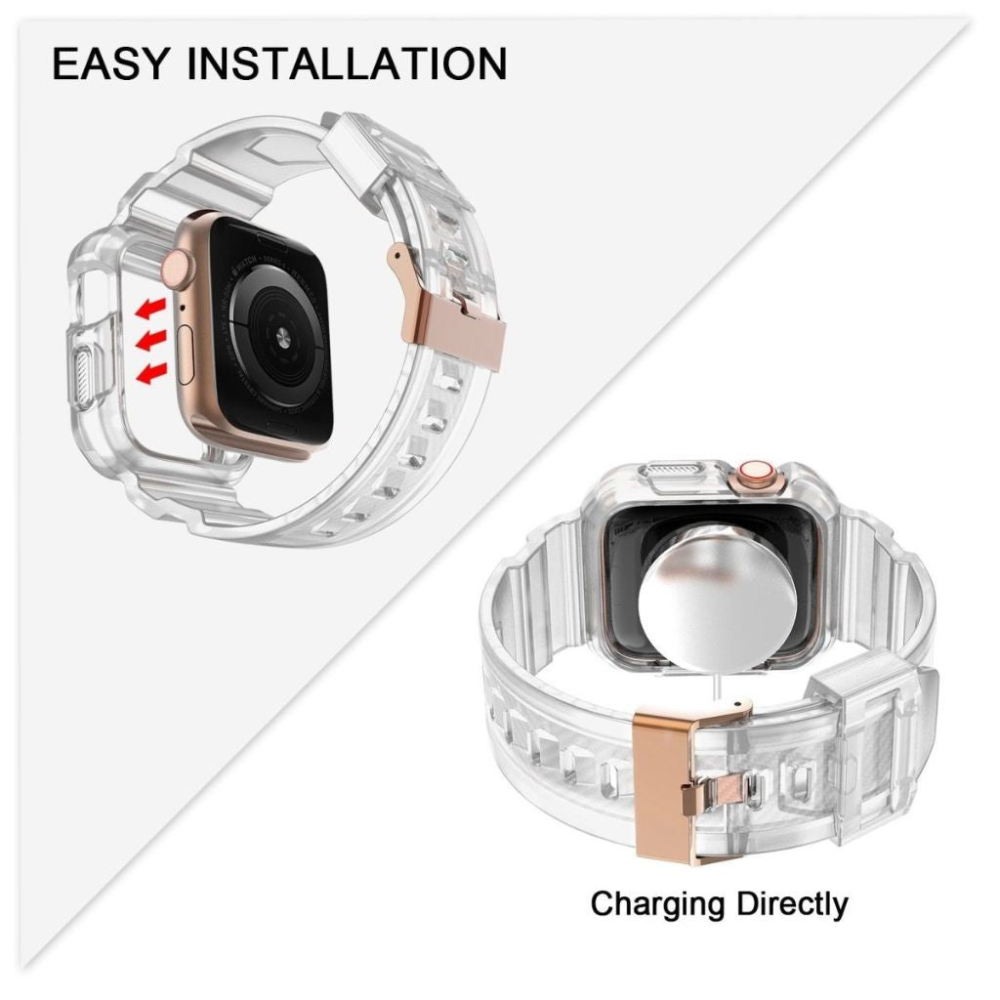 Primus Robustes Silikon Armband + Gehäuse