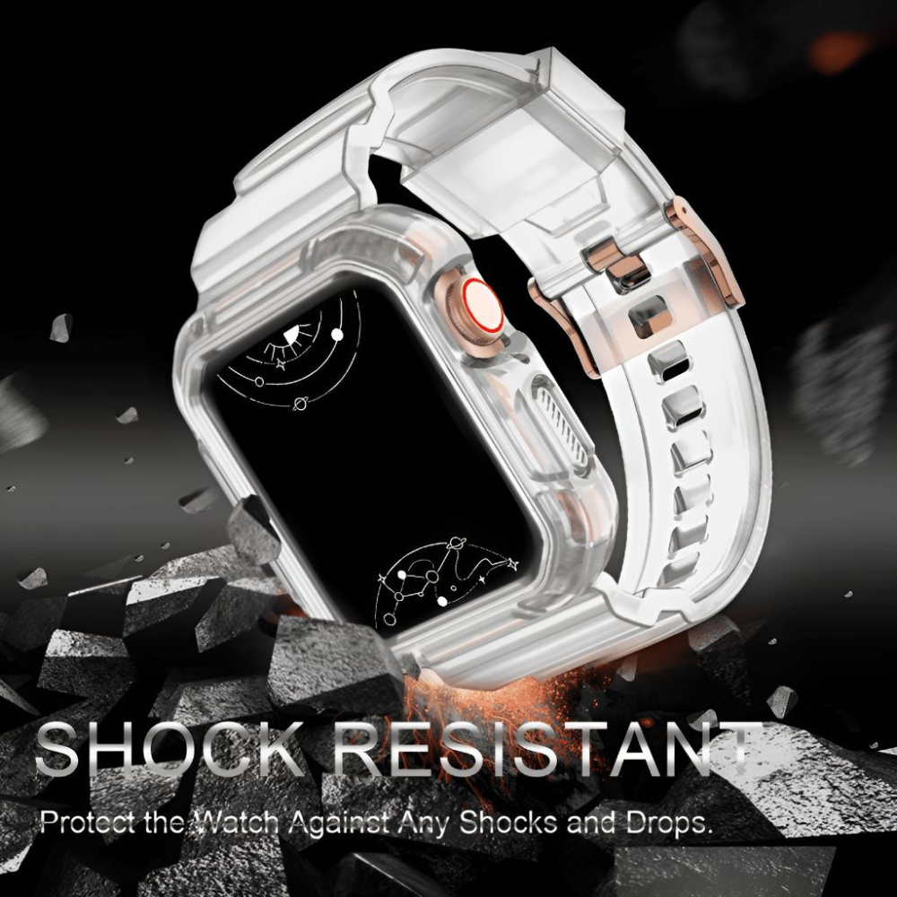 Primus Robustes Silikon Armband + Gehäuse