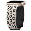 Obvius Silikon Armband mit eingraviertem Leoparden-Muster