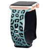 Obvius Silikon Armband mit eingraviertem Leoparden-Muster
