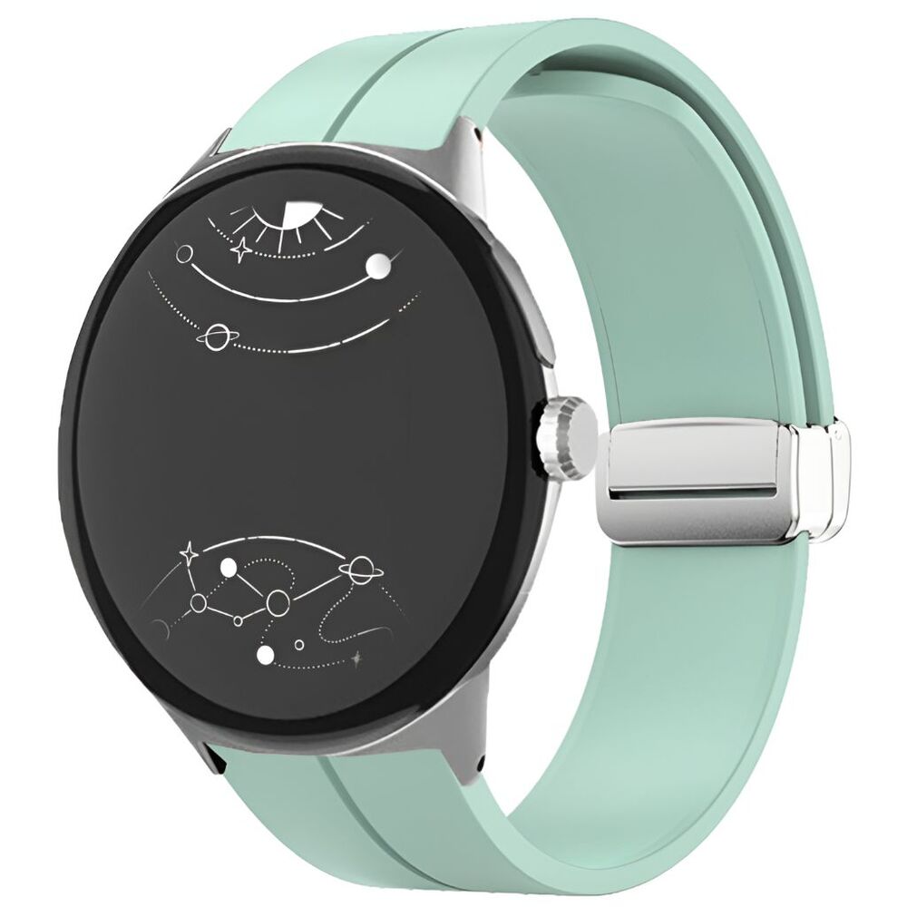 Nemoris Magnetisches Silikon-Sport Armband für Google Pixel Watch