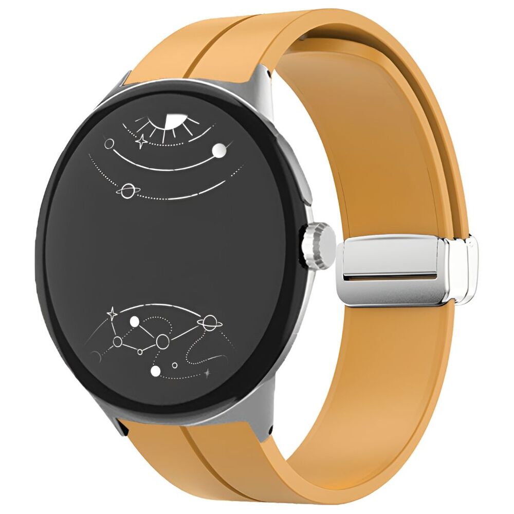 Nemoris Magnetisches Silikon-Sport Armband für Google Pixel Watch