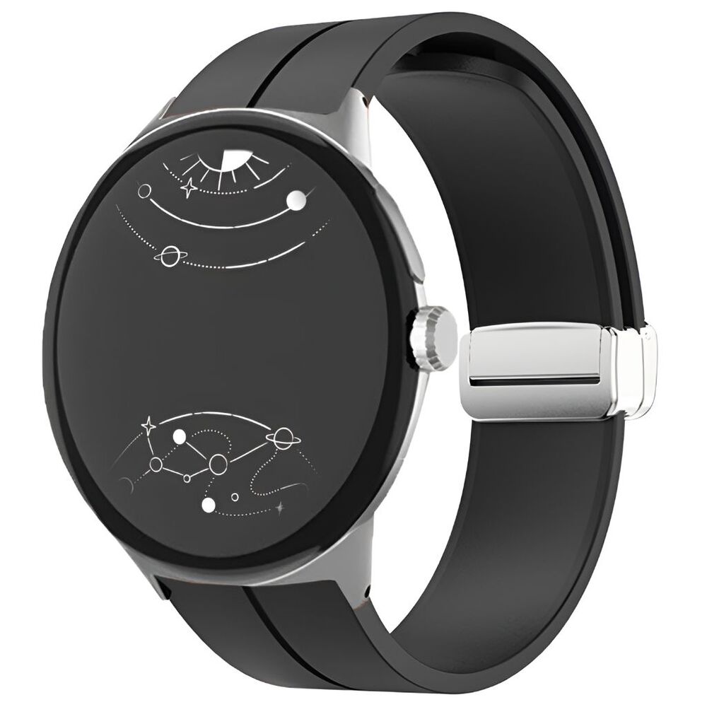 Nemoris Magnetisches Silikon-Sport Armband für Google Pixel Watch
