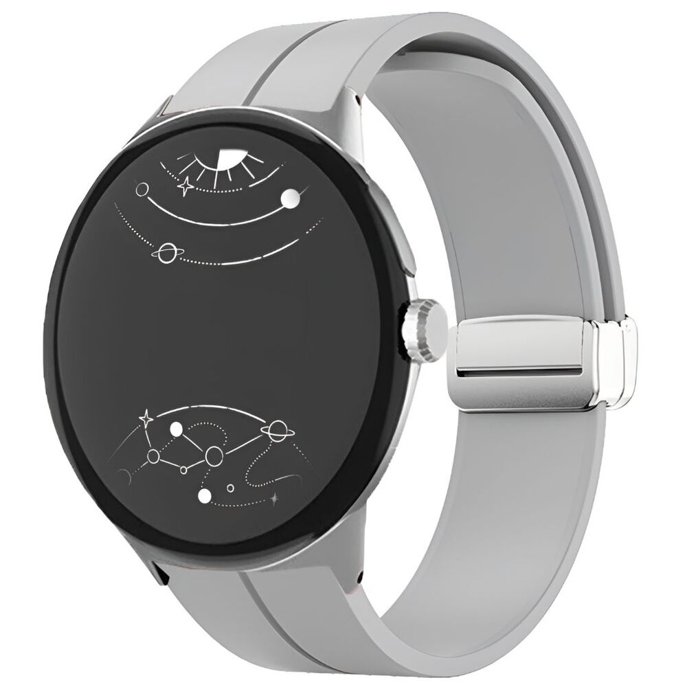 Nemoris Magnetisches Silikon-Sport Armband für Google Pixel Watch