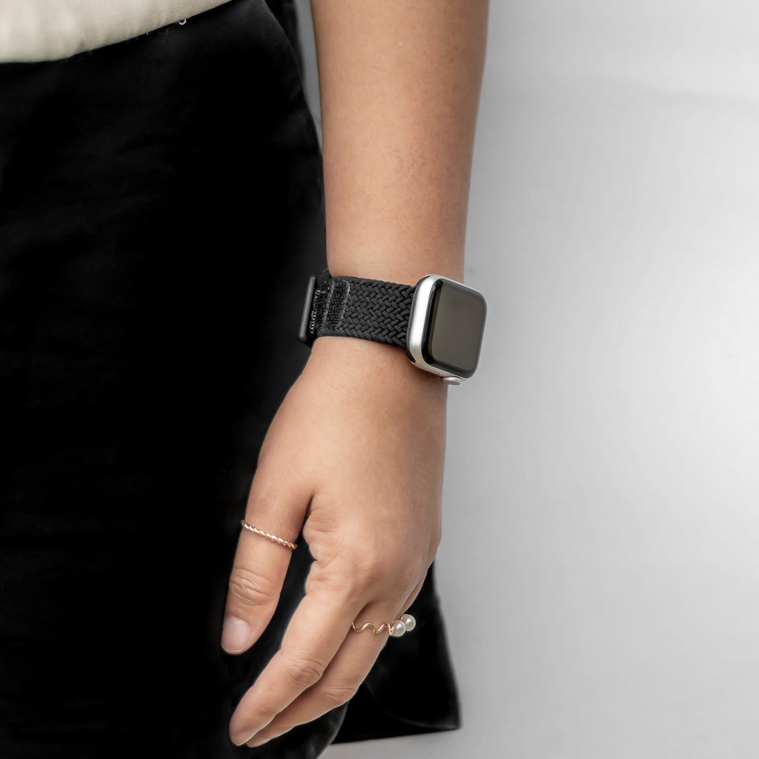 Caterva Elastisches geflochtenes Solo-Schlaufenarmband