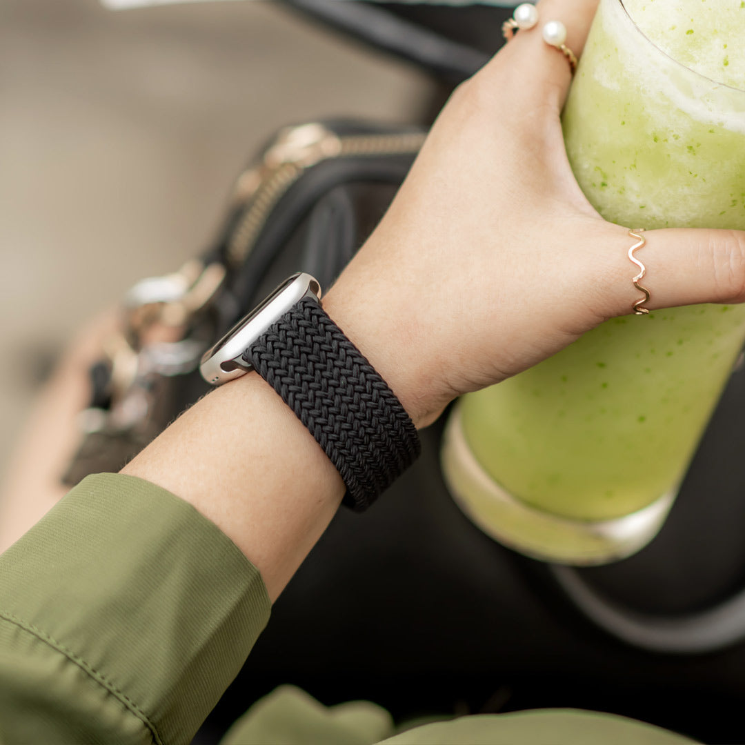 Caterva Elastisches geflochtenes Solo-Schlaufenarmband