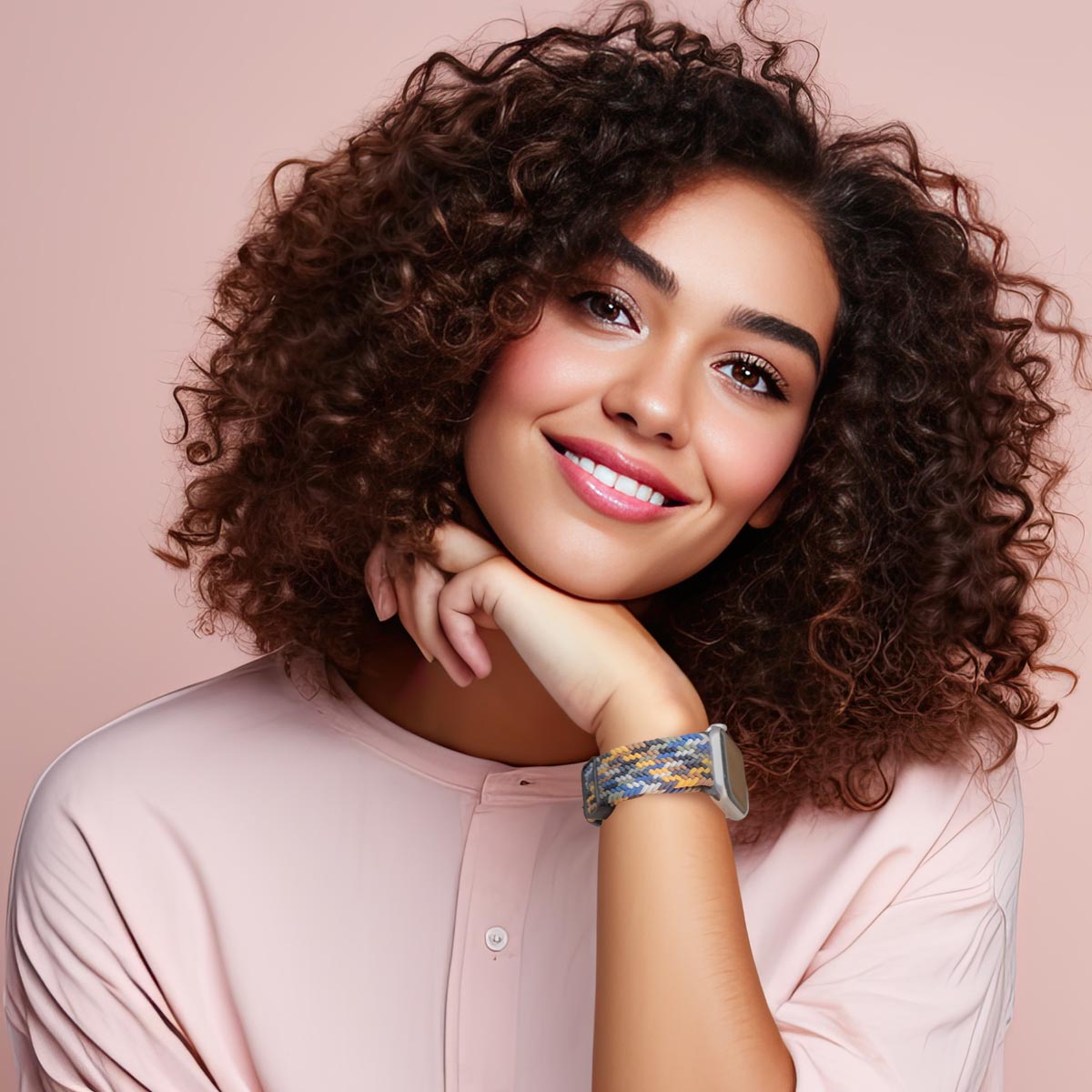 Caries Geflochtenes Nylon-Schlaufen Armband