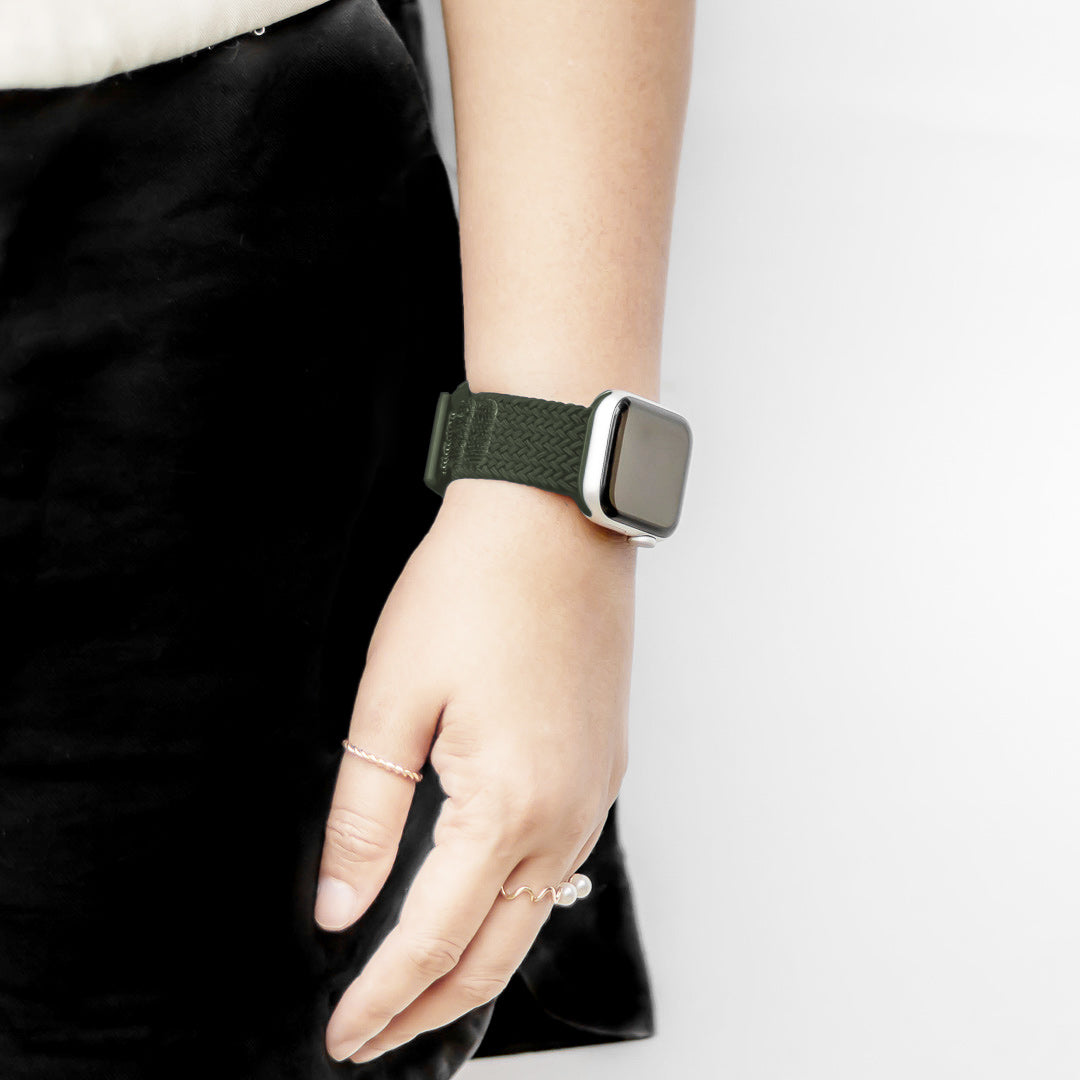 Caterva Elastisches geflochtenes Solo-Schlaufenarmband