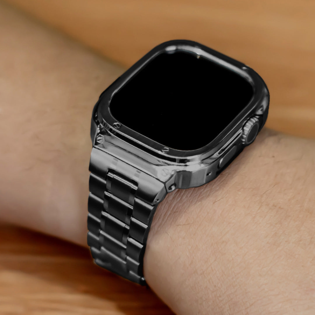 Lex Edelstahl Armband mit Gehäuse