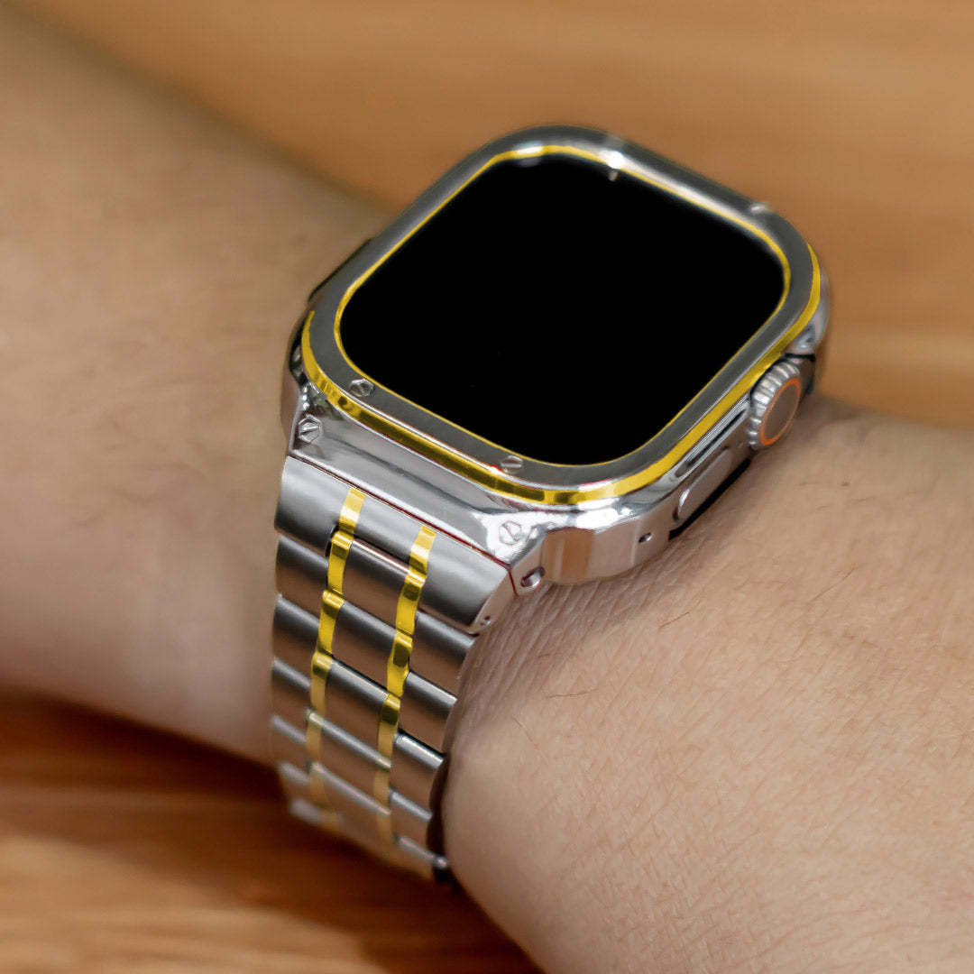 Lex Edelstahl Armband mit Gehäuse