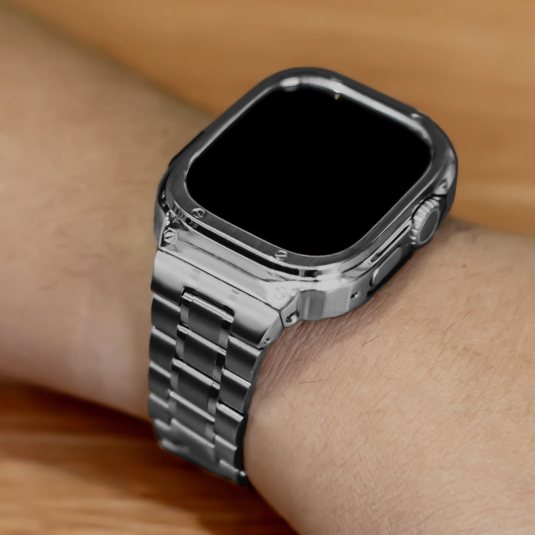 Lex Edelstahl Armband mit Gehäuse