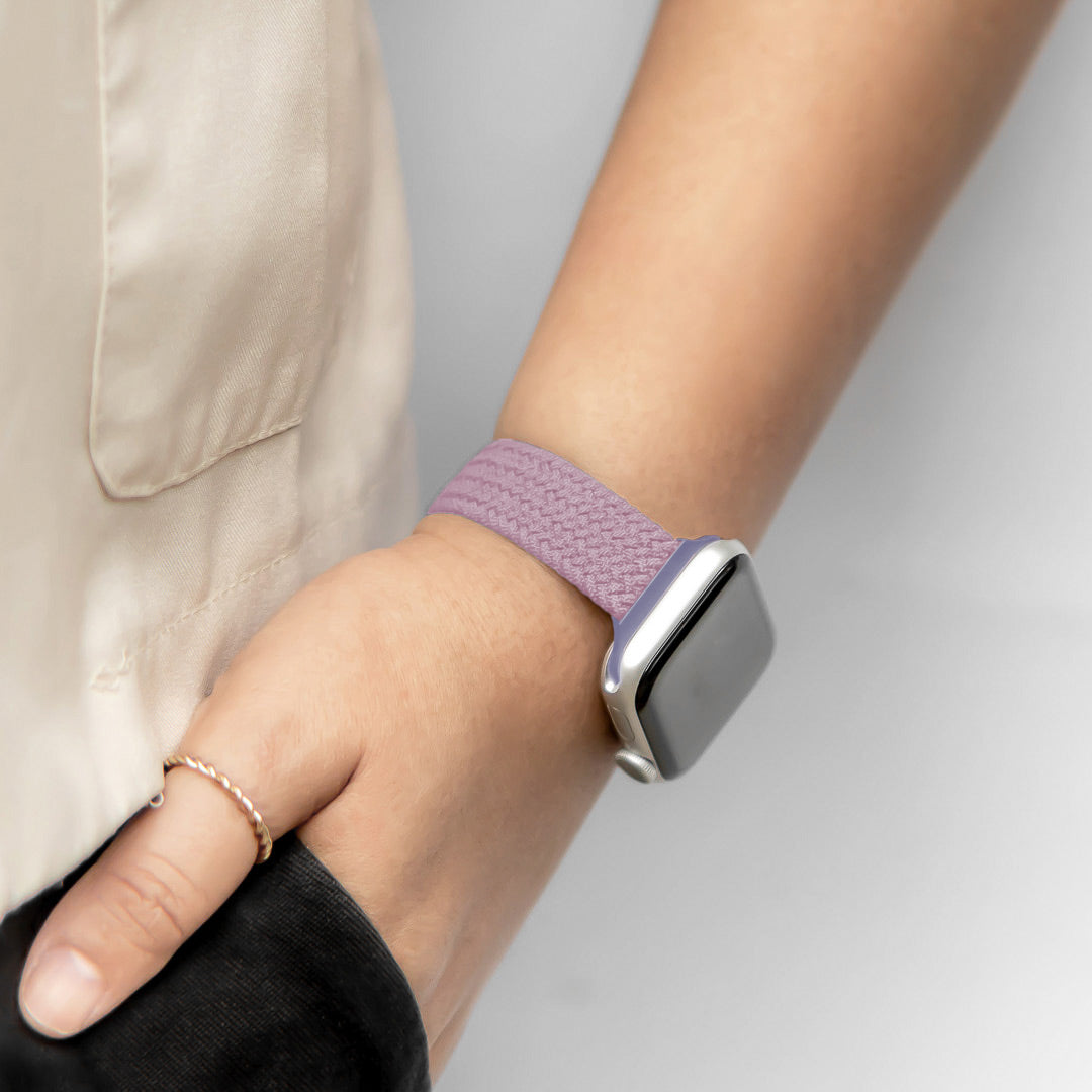 Agnovi Geflochtenes Elastisches Schlaufen Armband