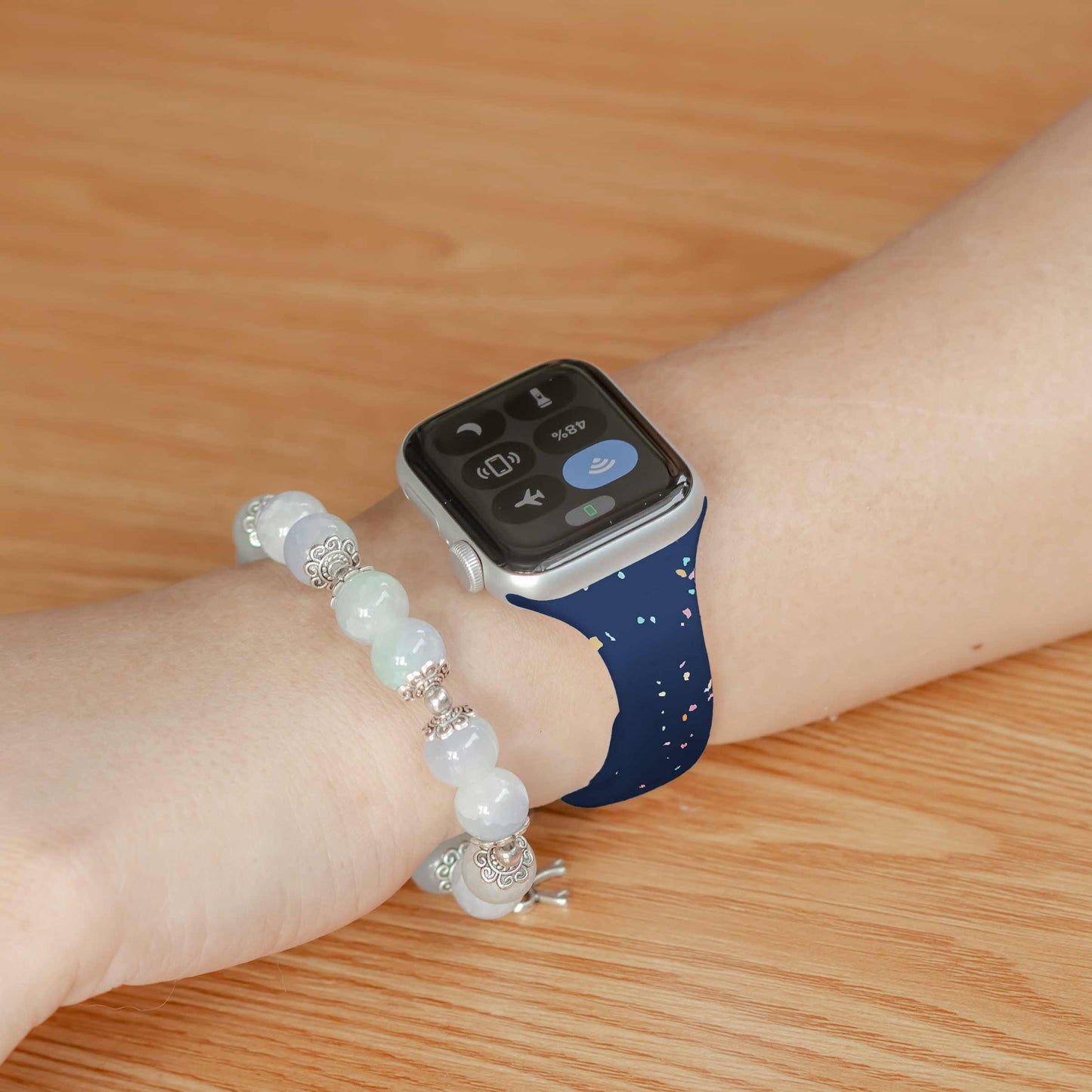 Demitto Slim Bedrucktes Silikon Armband