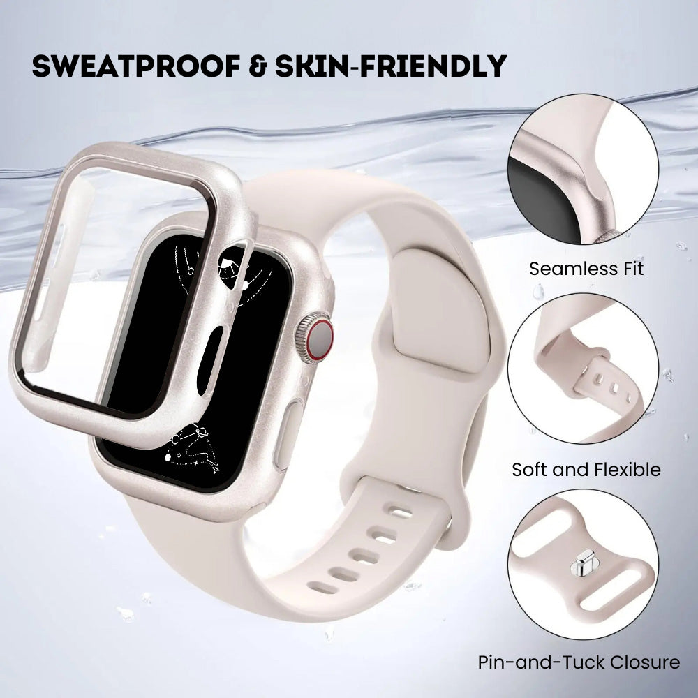 Nosco Silikon-Sport Armband mit Etui