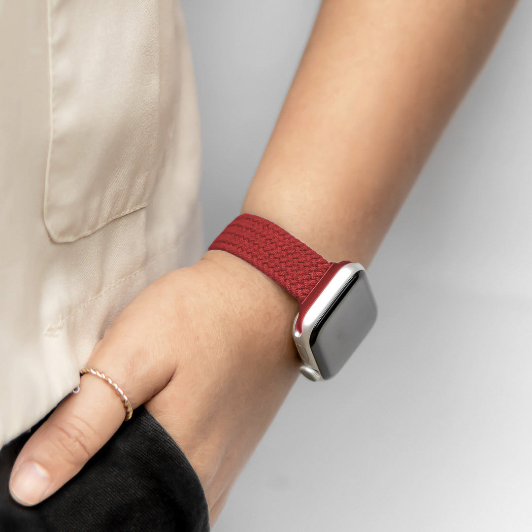 Agnovi Geflochtenes Elastisches Schlaufen Armband