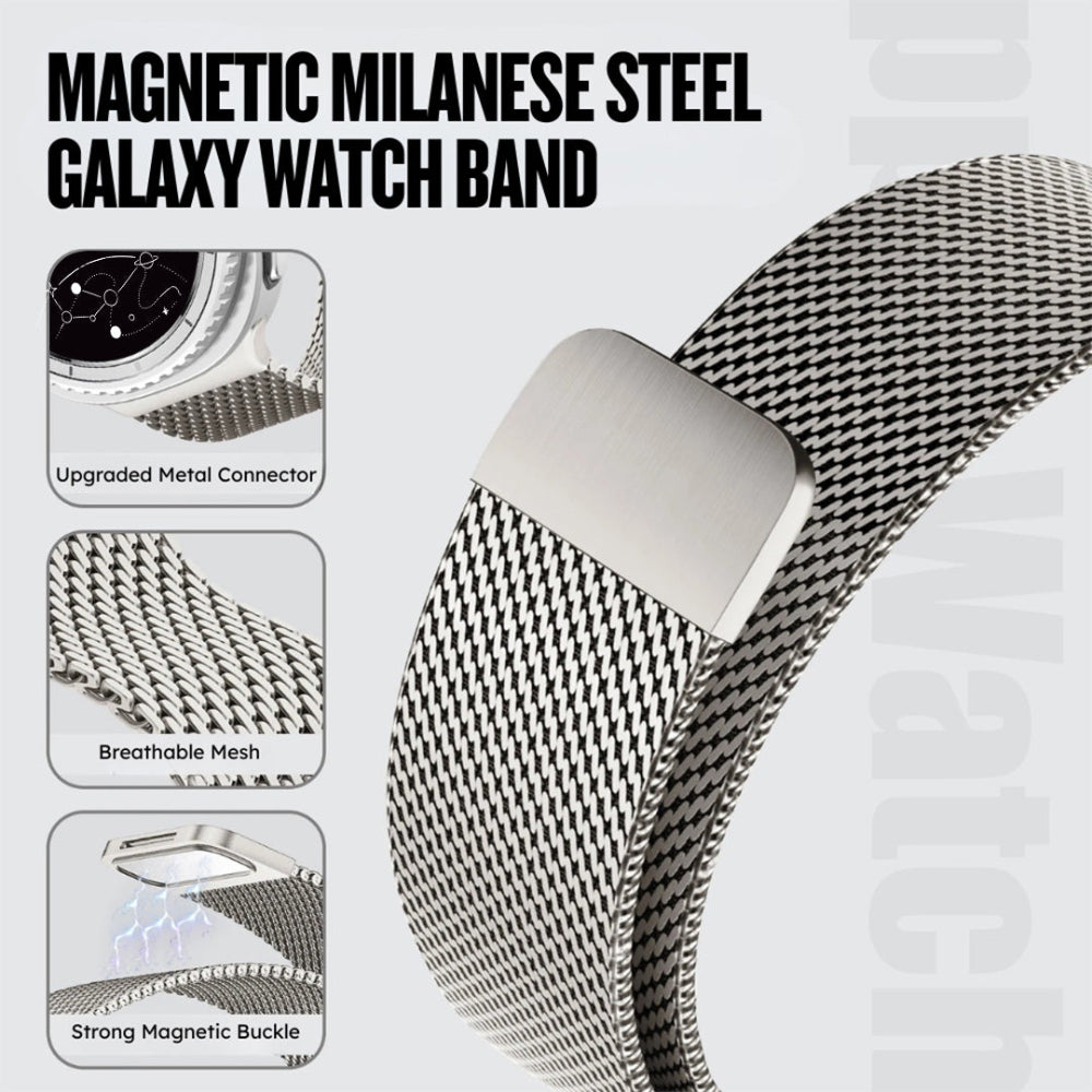 Redeo Magnetic Milanese Steel Galaxy Band - Astra Straps