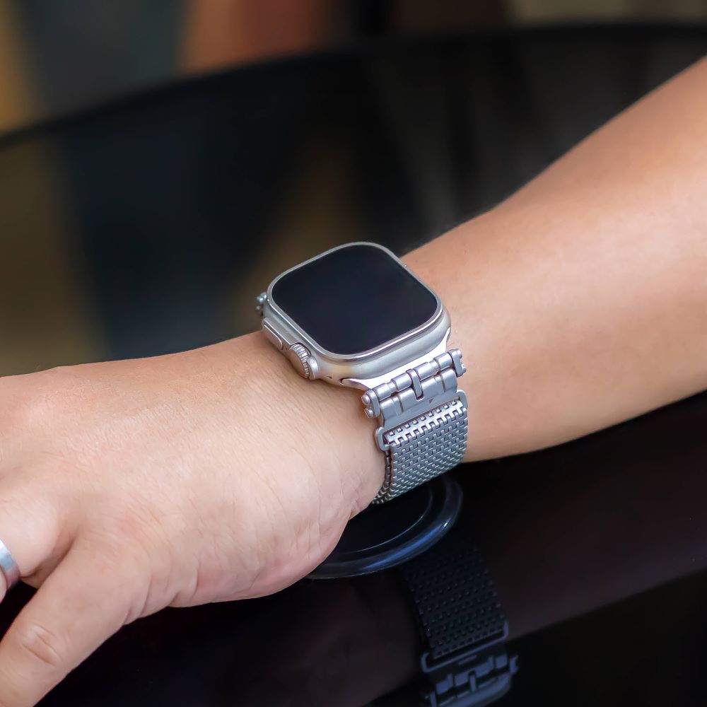 Beatus Magnetisch Milanaise Stahl Armband