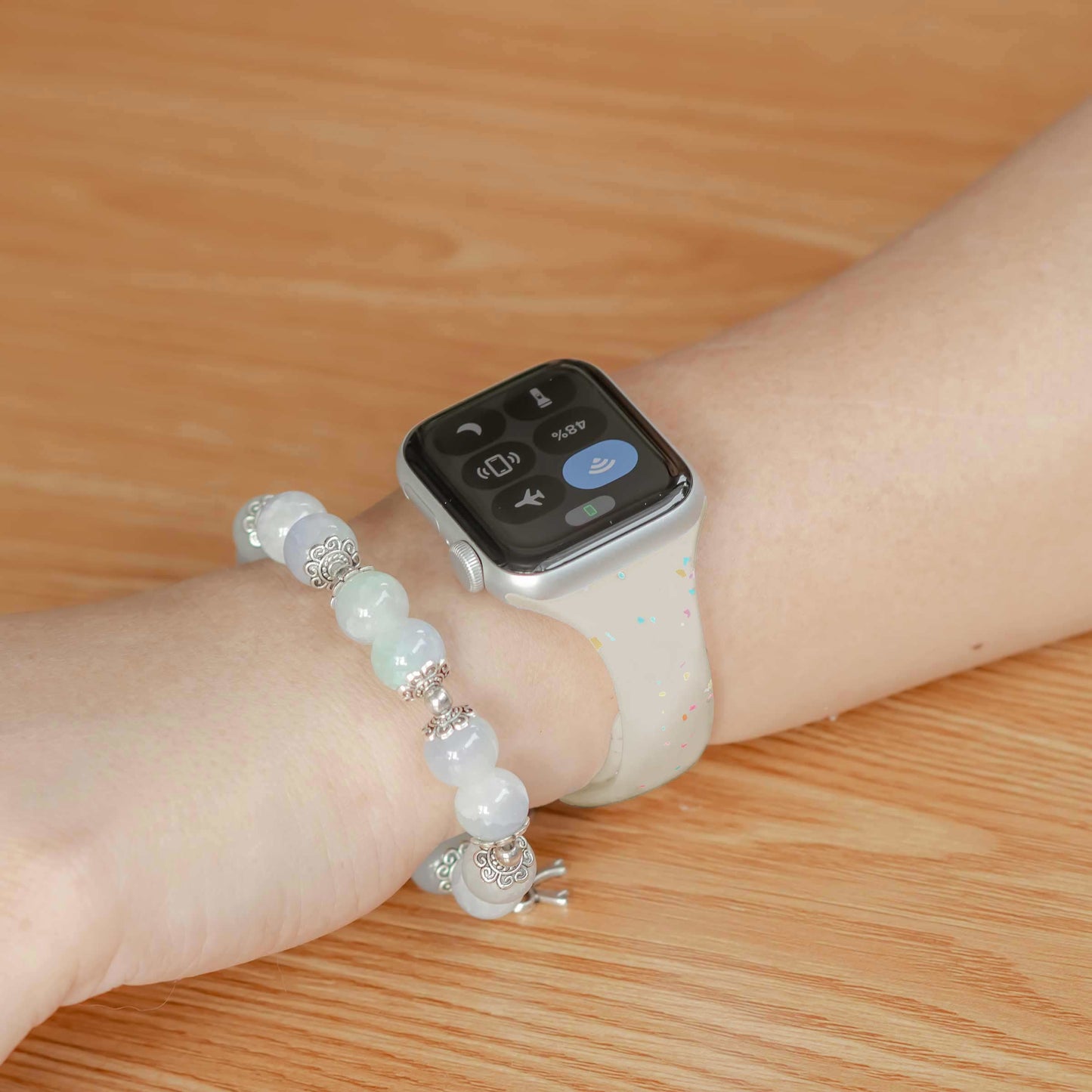 Demitto Slim Bedrucktes Silikon Armband