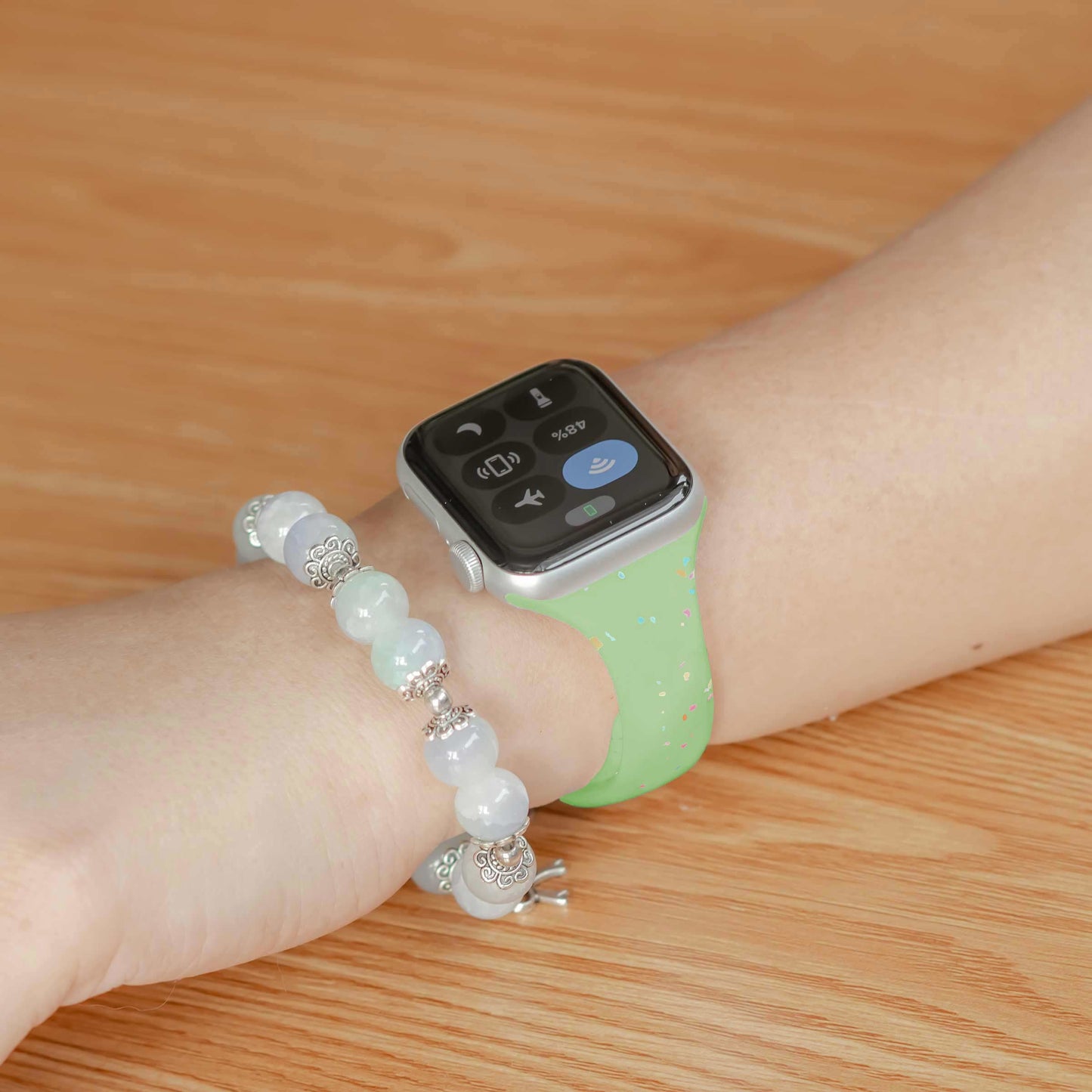 Demitto Slim Bedrucktes Silikon Armband