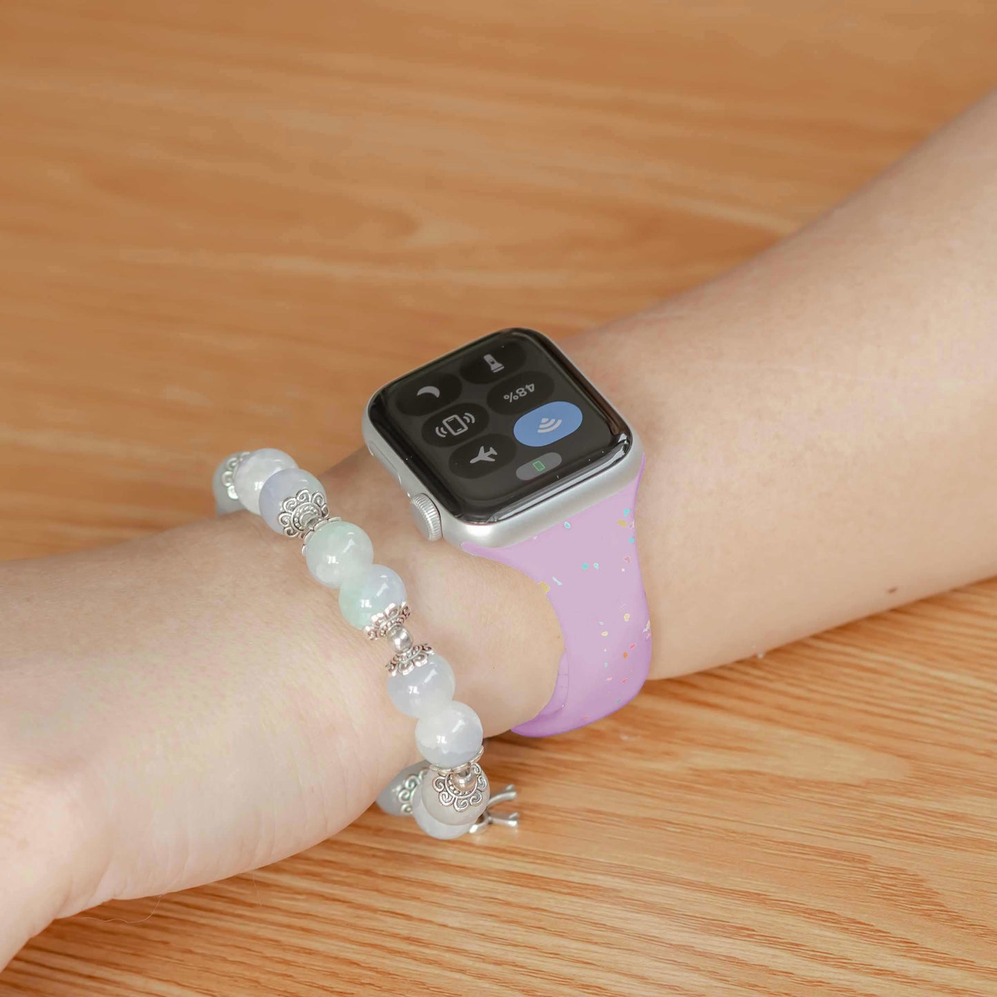 Demitto Slim Bedrucktes Silikon Armband