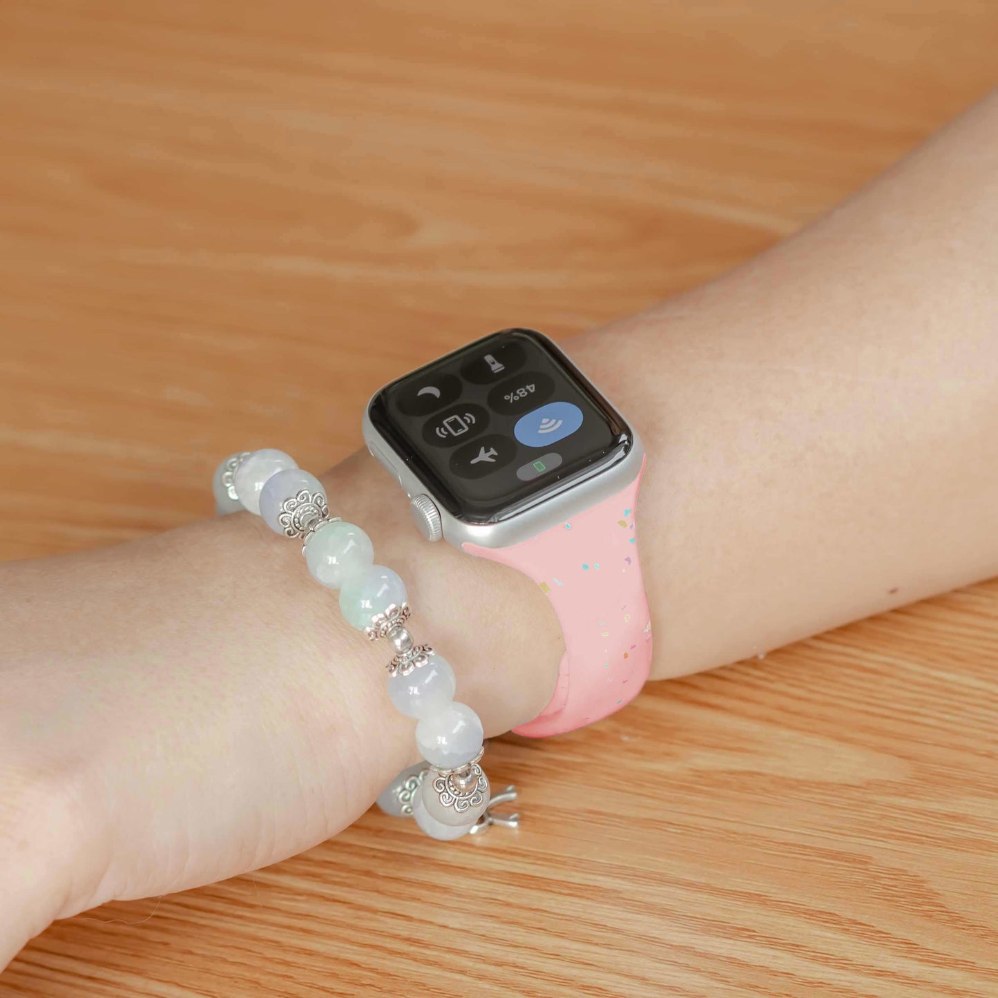 Demitto Slim Bedrucktes Silikon Armband