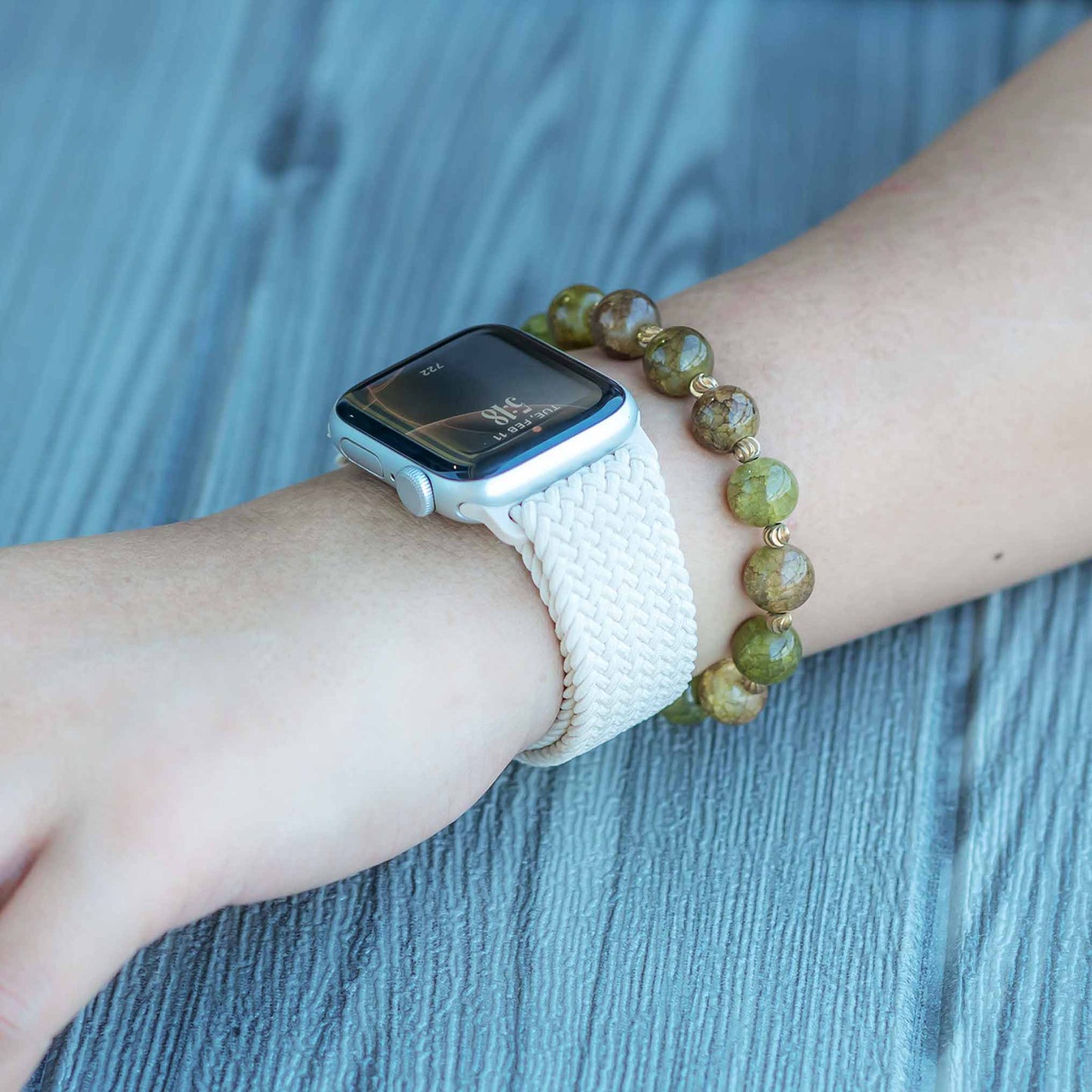 Caries Geflochtenes Nylon-Schlaufen Armband