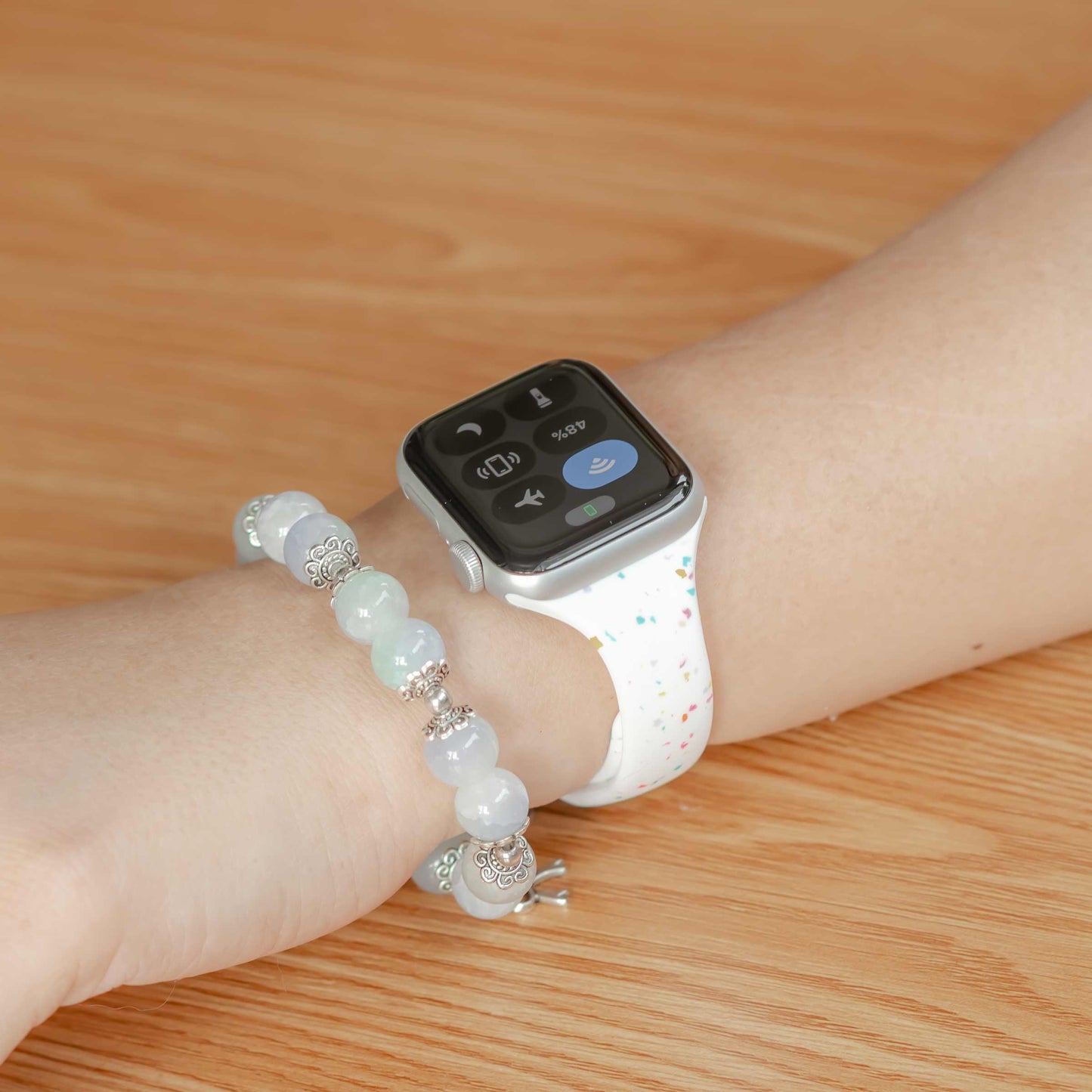 Demitto Slim Bedrucktes Silikon Armband