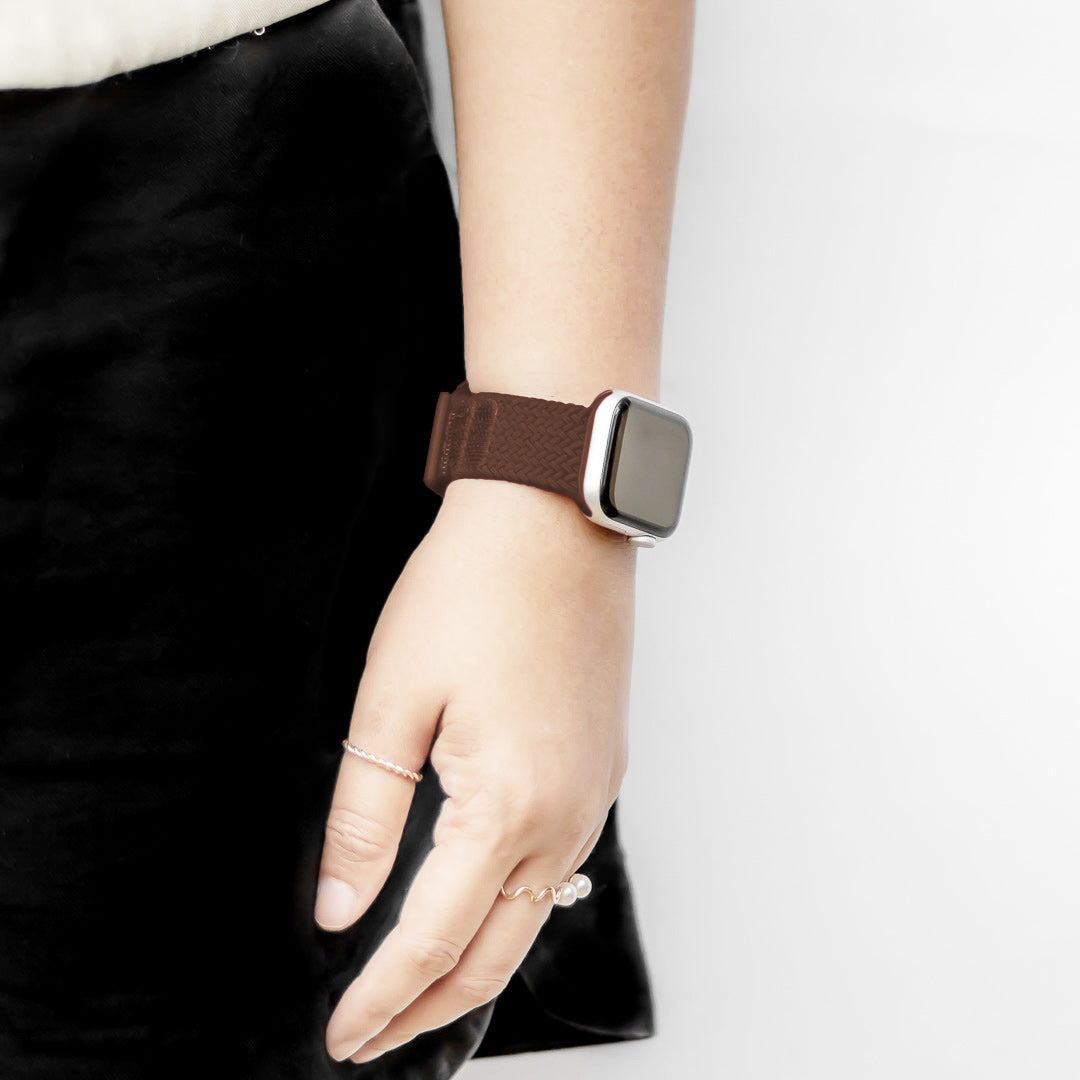 Caterva Elastisches geflochtenes Solo-Schlaufenarmband